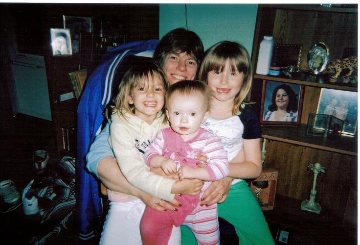 His Sister Robin With Grandbabies